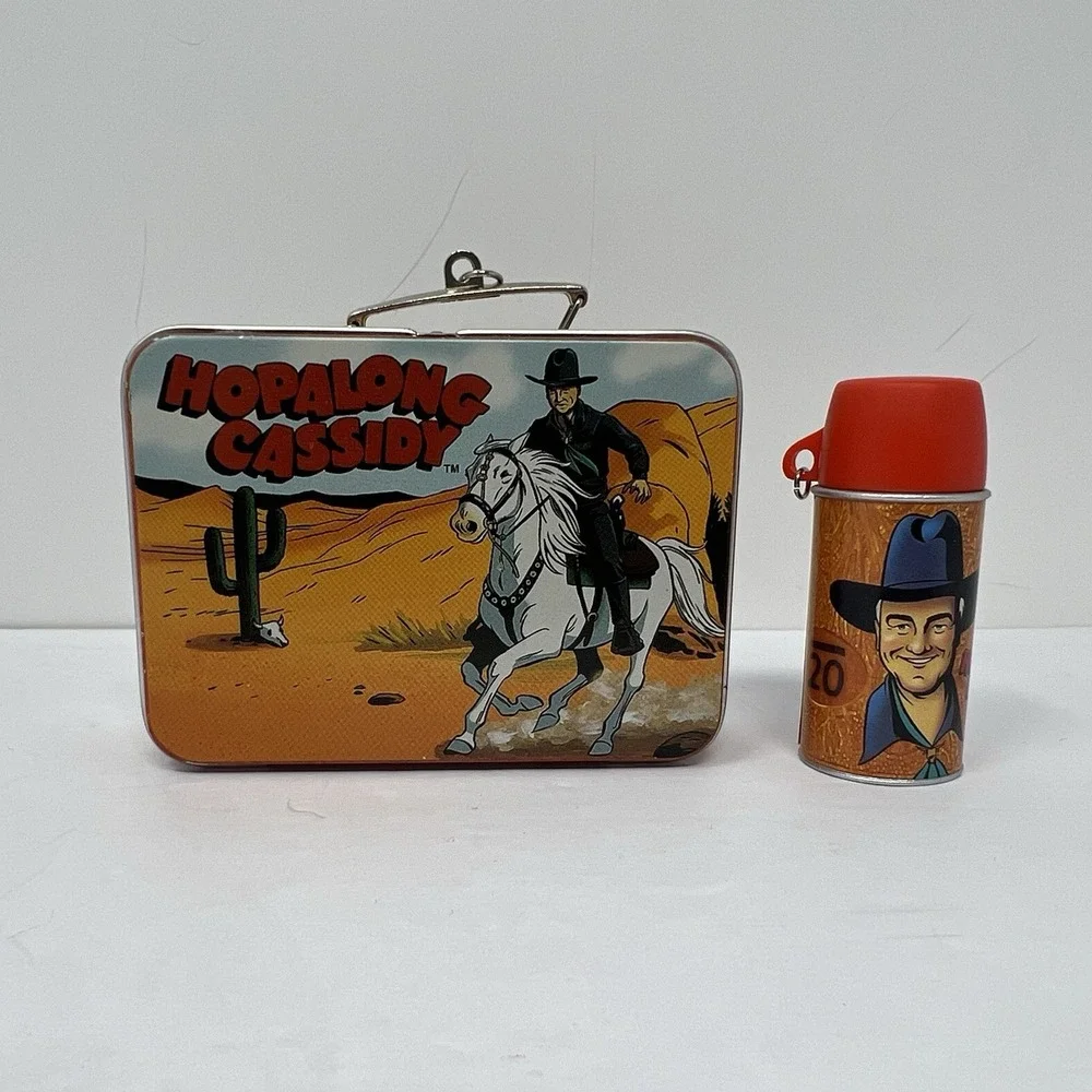 Hallmark Ornament‎ Hopalong Cassidy 2000 Christmas Mini Lunch Box